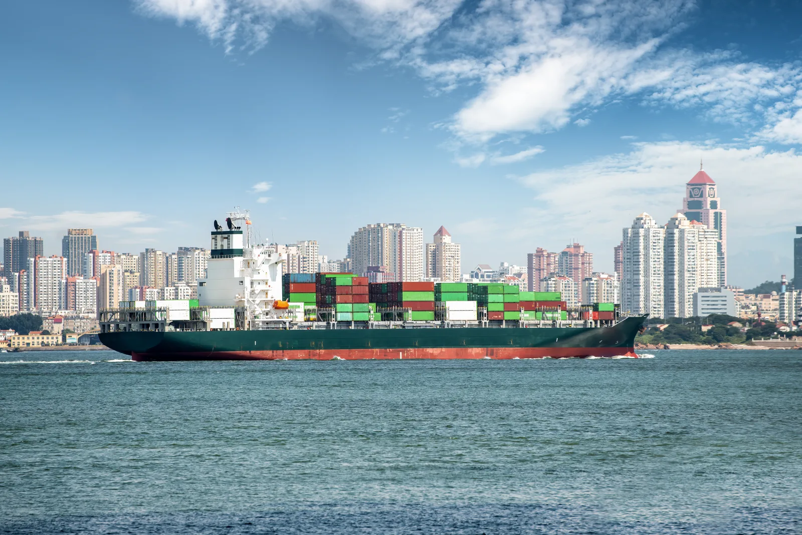 Export ocean booking end to end: from quote to vessel loading including AMS ENS AFR manifests